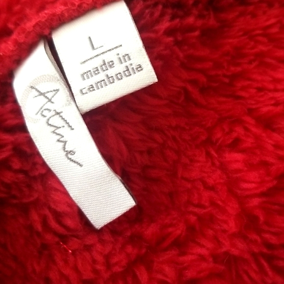 🦋C Active Red Cozy Pullover Sweater - Picture 4 of 4